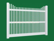 Click pe imagine pentru accesare garduri PVC model Chicago-T
