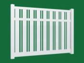 Click pe imagine pentru accesare garduri PVC model San Francisco