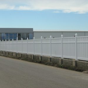 Gard PVC model San Francisco, str. Balanței, sat Petrești, IF