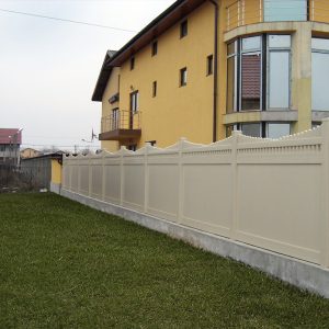 Gard PVC model Seattle-C, Popești-Leordeni, IF (vedere 1)