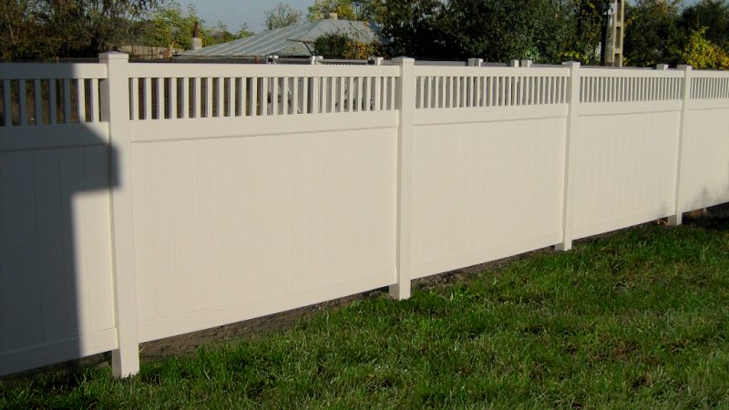 Gard PVC model Seattle-I, Pantelimon, IF