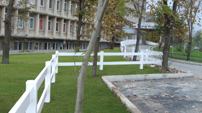 Gard PVC model Texas 3D, spital Mangalia, CT